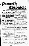 Penarth Chronicle and Cogan Echo Saturday 27 May 1893 Page 1