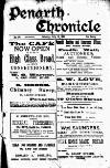 Penarth Chronicle and Cogan Echo Saturday 15 July 1893 Page 1