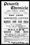 Penarth Chronicle and Cogan Echo Saturday 11 May 1895 Page 1