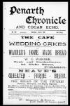 Penarth Chronicle and Cogan Echo Saturday 01 June 1895 Page 1