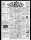 Glamorgan Free Press Saturday 20 August 1898 Page 1