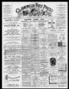 Glamorgan Free Press Saturday 26 November 1898 Page 1