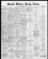 South Wales Daily News Wednesday 10 June 1874 Page 1