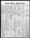 South Wales Daily News Tuesday 24 November 1874 Page 1