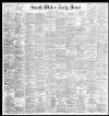 South Wales Daily News Wednesday 07 July 1886 Page 1