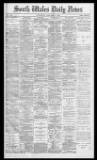 South Wales Daily News Saturday 03 January 1891 Page 1