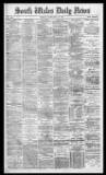 South Wales Daily News Friday 16 January 1891 Page 1