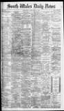 South Wales Daily News Saturday 24 January 1891 Page 1