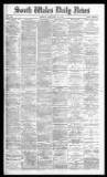South Wales Daily News Friday 30 January 1891 Page 1