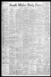 South Wales Daily News Saturday 21 February 1891 Page 1