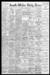 South Wales Daily News Saturday 21 March 1891 Page 1