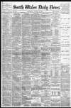 South Wales Daily News Saturday 08 August 1891 Page 1