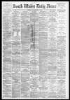 South Wales Daily News Tuesday 10 November 1891 Page 1