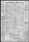 South Wales Daily News Thursday 03 March 1892 Page 1