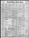 South Wales Daily News Tuesday 03 January 1893 Page 1