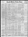 South Wales Daily News Friday 13 January 1893 Page 1