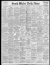 South Wales Daily News Saturday 26 August 1893 Page 1