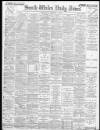 South Wales Daily News Wednesday 03 January 1894 Page 1