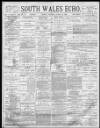 South Wales Echo Saturday 12 March 1881 Page 1
