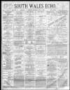South Wales Echo Saturday 03 September 1881 Page 1