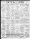 South Wales Echo Saturday 10 September 1881 Page 1