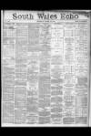South Wales Echo Thursday 25 March 1886 Page 1