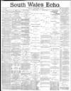 South Wales Echo Friday 10 December 1886 Page 9