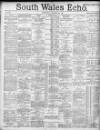 South Wales Echo Saturday 19 March 1887 Page 1