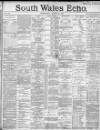 South Wales Echo Wednesday 30 March 1887 Page 1