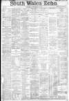 South Wales Echo Saturday 31 December 1887 Page 1