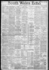 South Wales Echo Saturday 18 February 1888 Page 1