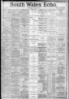 South Wales Echo Saturday 23 June 1888 Page 1