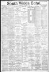 South Wales Echo Wednesday 10 October 1888 Page 1