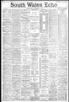 South Wales Echo Wednesday 31 October 1888 Page 1