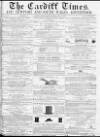 Cardiff Times Saturday 25 June 1859 Page 1