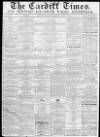 Cardiff Times Saturday 13 August 1859 Page 1