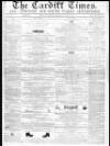 Cardiff Times Saturday 08 October 1859 Page 1