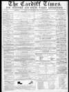 Cardiff Times Saturday 26 November 1859 Page 1