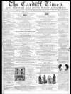 Cardiff Times Saturday 16 June 1860 Page 1