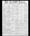 Cardiff Times Friday 18 October 1861 Page 1