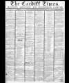 Cardiff Times Friday 20 December 1861 Page 1