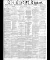 Cardiff Times Friday 16 May 1862 Page 1