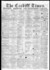 Cardiff Times Friday 29 April 1864 Page 1