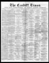 Cardiff Times Saturday 30 May 1868 Page 1