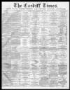 Cardiff Times Saturday 11 September 1869 Page 1