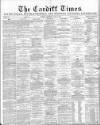 Cardiff Times Saturday 08 June 1872 Page 1