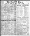 Cardiff Times Saturday 12 November 1881 Page 1