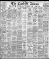 Cardiff Times Saturday 11 February 1882 Page 1