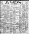 Cardiff Times Saturday 07 October 1882 Page 1