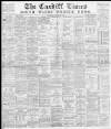 Cardiff Times Saturday 27 October 1883 Page 1